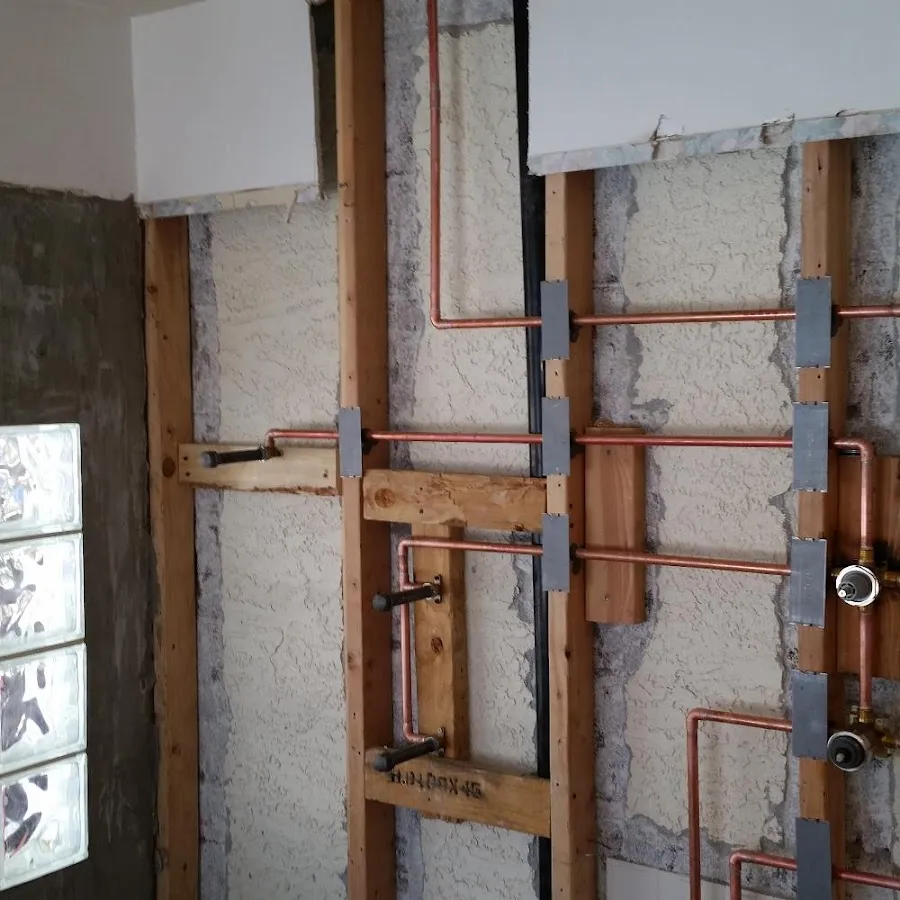 Copper pipe installation for Repiping in South Park