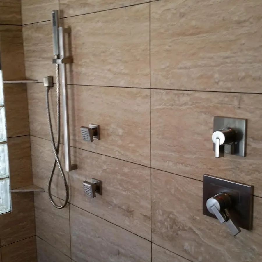 Shower fixture installation for Water Heater Replacement in South Park